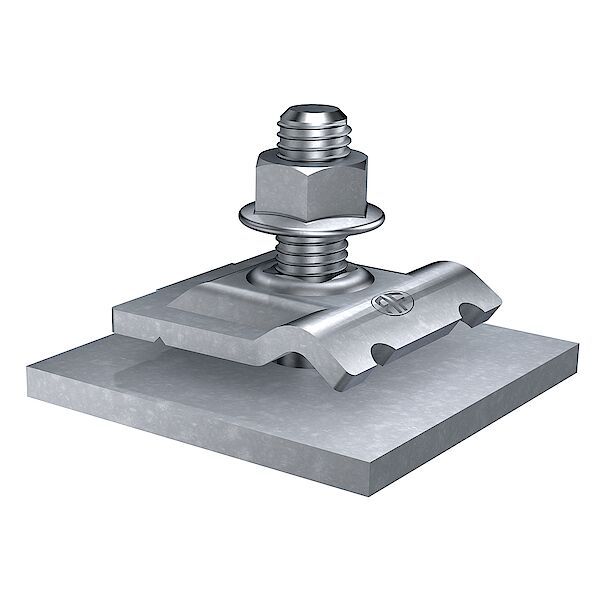 Kontaktklemme für Profilschienen - Inox A2