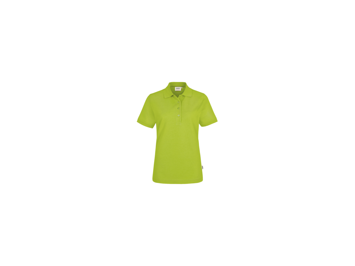 Damen-Poloshirt Perf. Gr. 5XL, kiwi - 50% Baumwolle, 50% Polyester, 200 g/m²