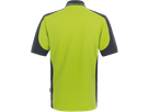 Poloshirt Contrast Perf. 6XL kiwi/anth. - 50% Baumwolle, 50% Polyester, 200 g/m²