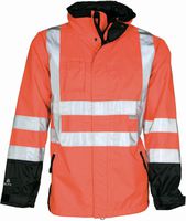 ELKA 2-in-1 Visible Xtreme Jacke Orange - 100% Polyester,Teflon beschichtet,Gr.5XL