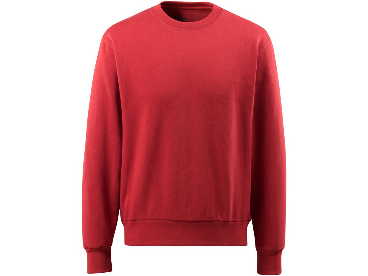 MASCOT Carvin Sweatshirt Grösse S - rot, 60% Baumwolle / 40% Poly. 310 g/m²