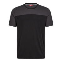 ENTIRE Herren T-Shirt Gr. 2XL - Schwarz/Anthrazit Grau