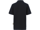 Kids-Poloshirt Classic Gr. 116, schwarz - 100% Baumwolle, 200 g/m²