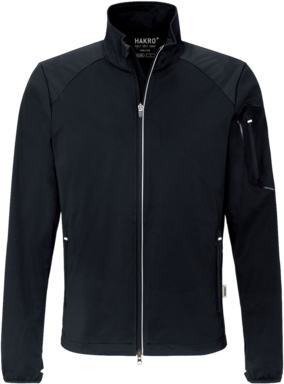 Light-Softsh.jacke Brantford 3XL schwarz - 100% Polyester