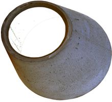 Zementkonus asymmetrisch
