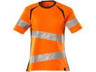 T-Shirt Damen-Passform zweifarbig - 50% PES/50% CO, 150 g/m2