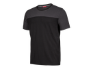 ENTIRE Herren T-Shirt Gr. 4XL - Schwarz/Anthrazit Grau
