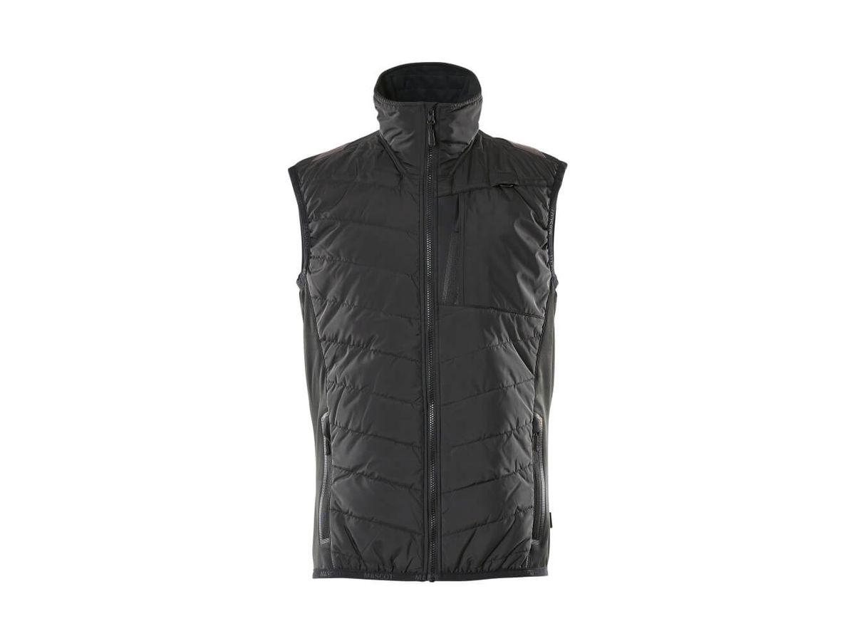 Thermoweste mit CLIMASCOT Gr. 4XL - schwarz, 100% PES, 240 g/m2