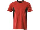 T-Shirt Moderne Passform, Gr. 2XL ONE - dunkelanthrazit/schwarz, 60% CO/40% PES