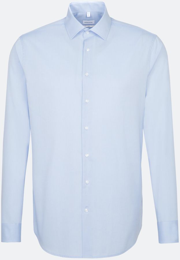 Kent Business Hemd MEN gewebt Gr. 39 - 1/1-lang, hellblau, Fil a fil, 100% CO
