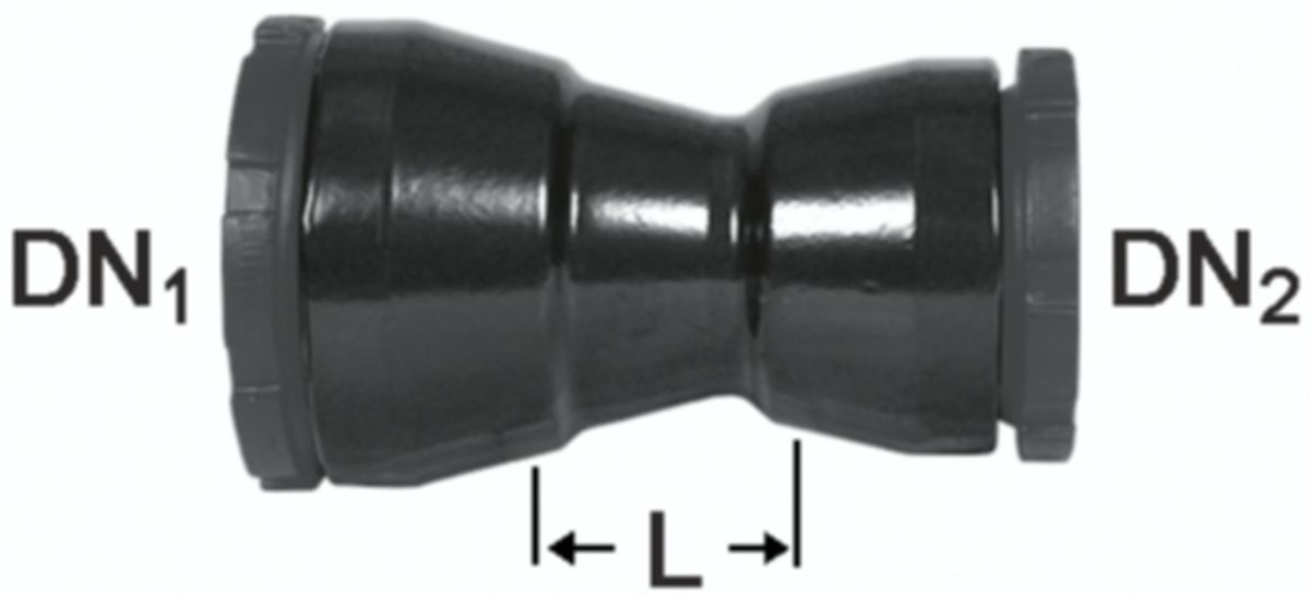 Schraubmuffenkaliberwechsel 2 Muffen - Fig. 2383