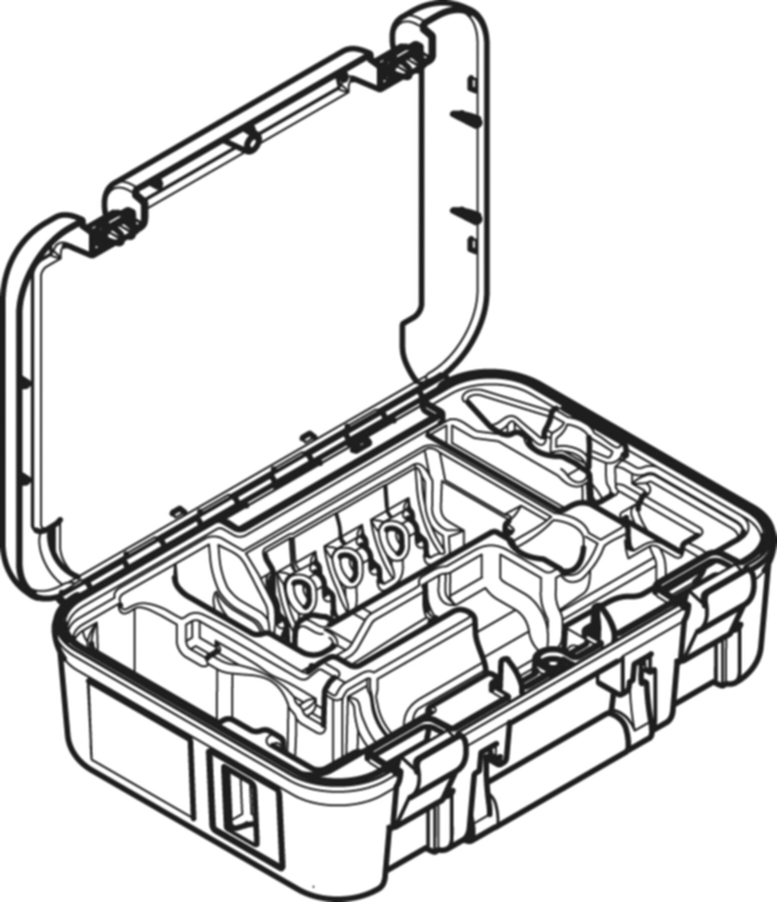 MPF-Kofer leer für Presswerkzeug Akku - (1)