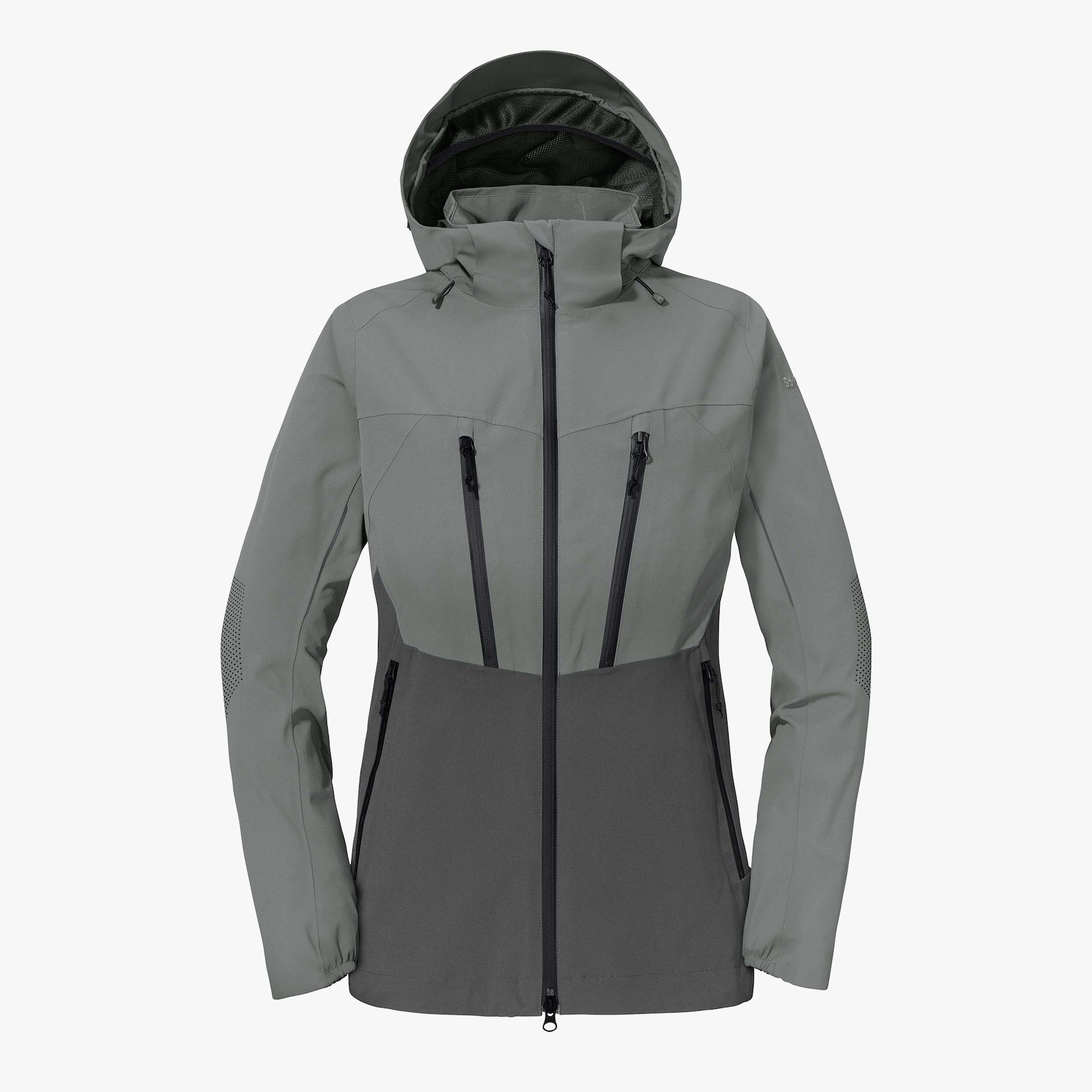 Arbeitsjacke Robust Herren Gr. XS - 94%Polyester 6%Elasthan, grau