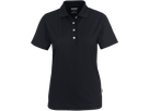 Damen-Poloshirt COOLMAX Gr. XL, schwarz - 100% Polyester, 150 g/m²