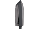 Sweatjacke Contr. Perf. 4XL titan/anth. - 50% Baumwolle, 50% Polyester, 300 g/m²
