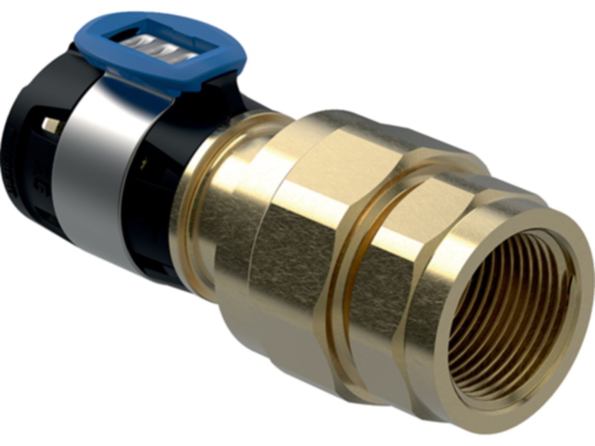 Übergangsverschraubungen mit Innengew. - GEBERIT FlowFit Rp 1 1/2", 40 mm