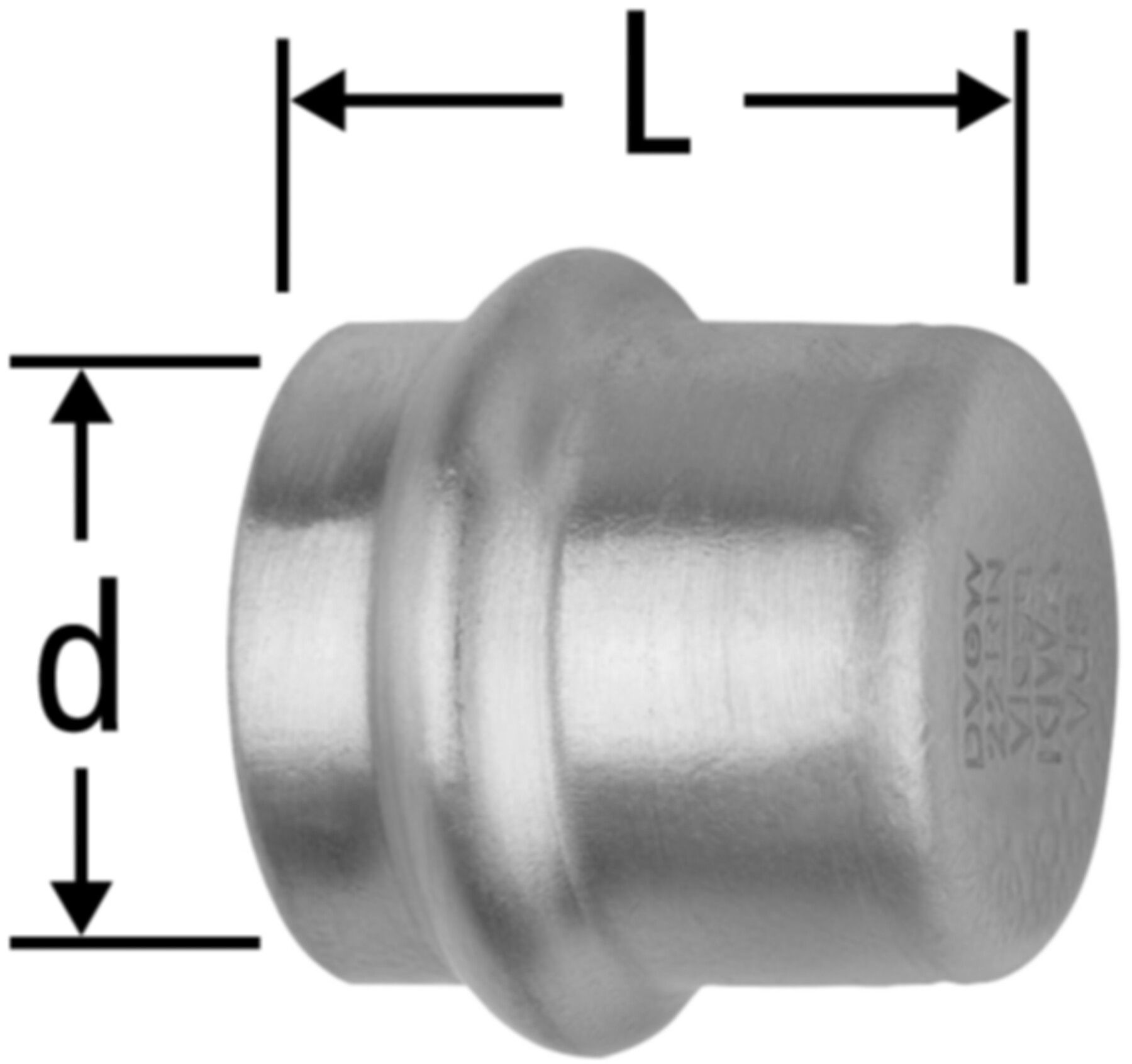 Optipress-Inox-Verschlusskappe