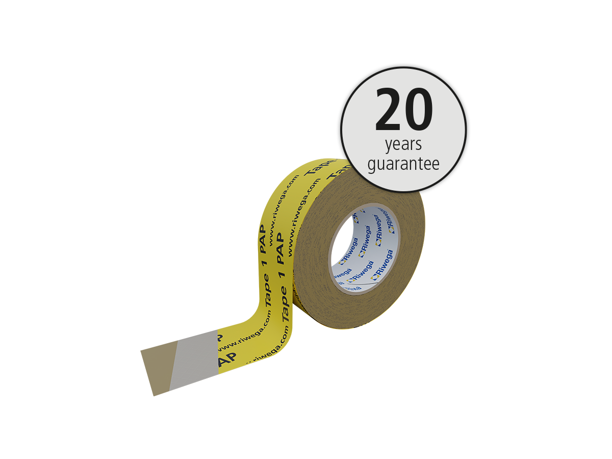 Riwega USB Tape 1 Pap X 60 mm Klebeband - Rol. à 25 m (10 Rol./Pack)