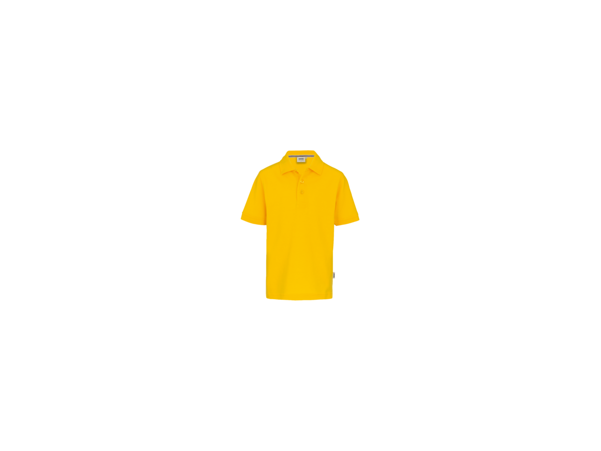 Kids-Poloshirt Classic Gr. 140, sonne - 100% Baumwolle, 200 g/m²