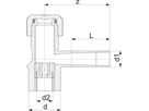 HDPE-Druck-Anbohr-T  63/63 mm - ELGEF