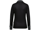 Damen-Sw.Ja. Co. Perf. 3XL schwarz/anth. - 50% Baumwolle, 50% Polyester, 300 g/m²