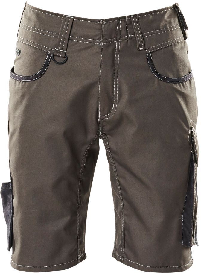 Shorts zweifarbig, extra leicht 205 g/m2 - mit Schenkeltaschen, 50% CO / 50% PES