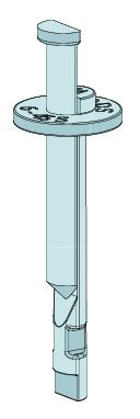 Deckennageldübel DND45 6x45mm, 100 St.