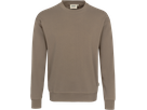 Sweatshirt Performance Gr. L, nougat - 50% Baumwolle, 50% Polyester