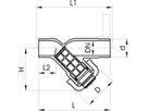 Schmutzfänger Typ 305 PVC-U - für Schmutzfänger, Lochd: 0.8 mm