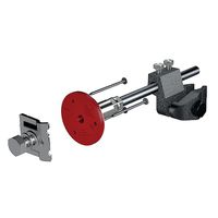 Anschliessgarnitur Inox A4 komplett - mit Klemme aus Temperguss