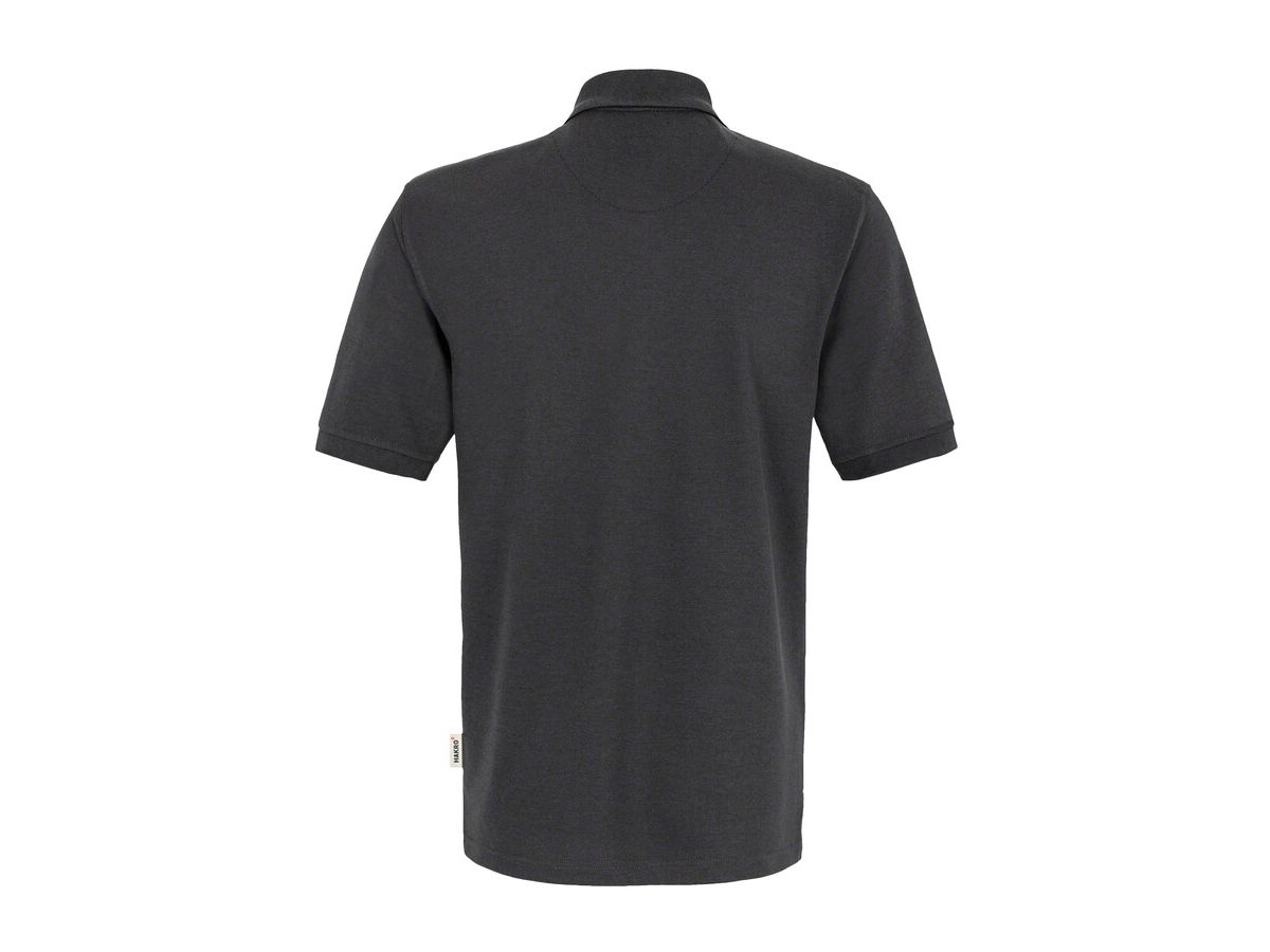 Pocket-Poloshirt Mikralinar, Gr. L - karbongrau