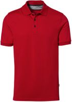 Cotton Tec Poloshirt, Gr. 4XL - rot