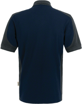 Poloshirt Contrast Perf. 6XL tinte/anth. - 50% Baumwolle, 50% Polyester, 200 g/m²