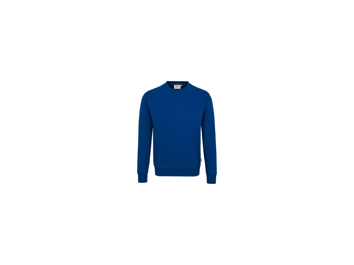 Sweatshirt Perf. Gr. L, ultramarinblau - 50% Baumwolle, 50% Polyester, 300 g/m²