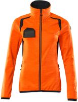 Fleecepullover mit Reissverschluss - Damenpassform, 94% PES / 6% EL, 260 g/m2