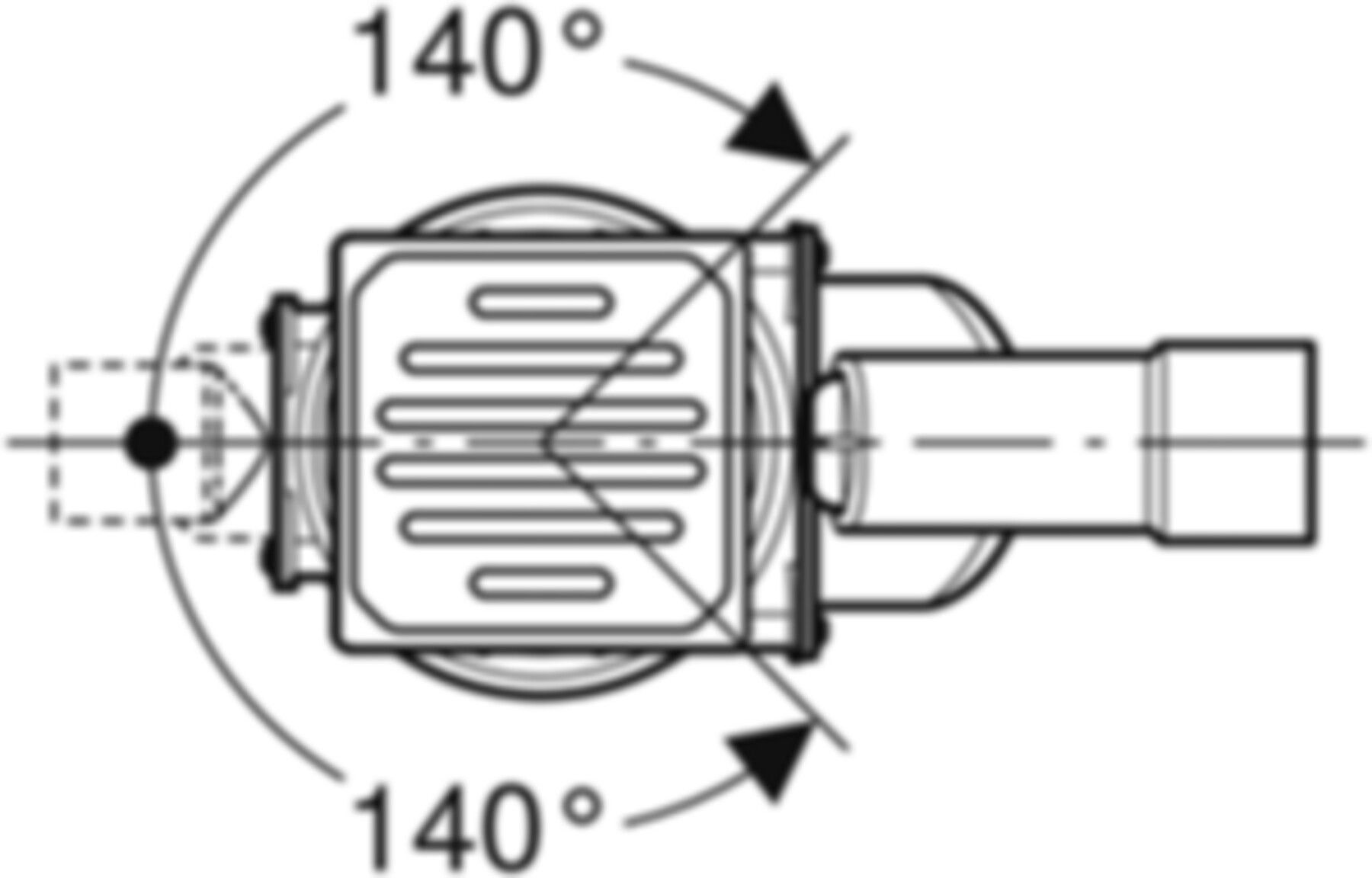 Geberit Bodenablauf VARINO - horizontal