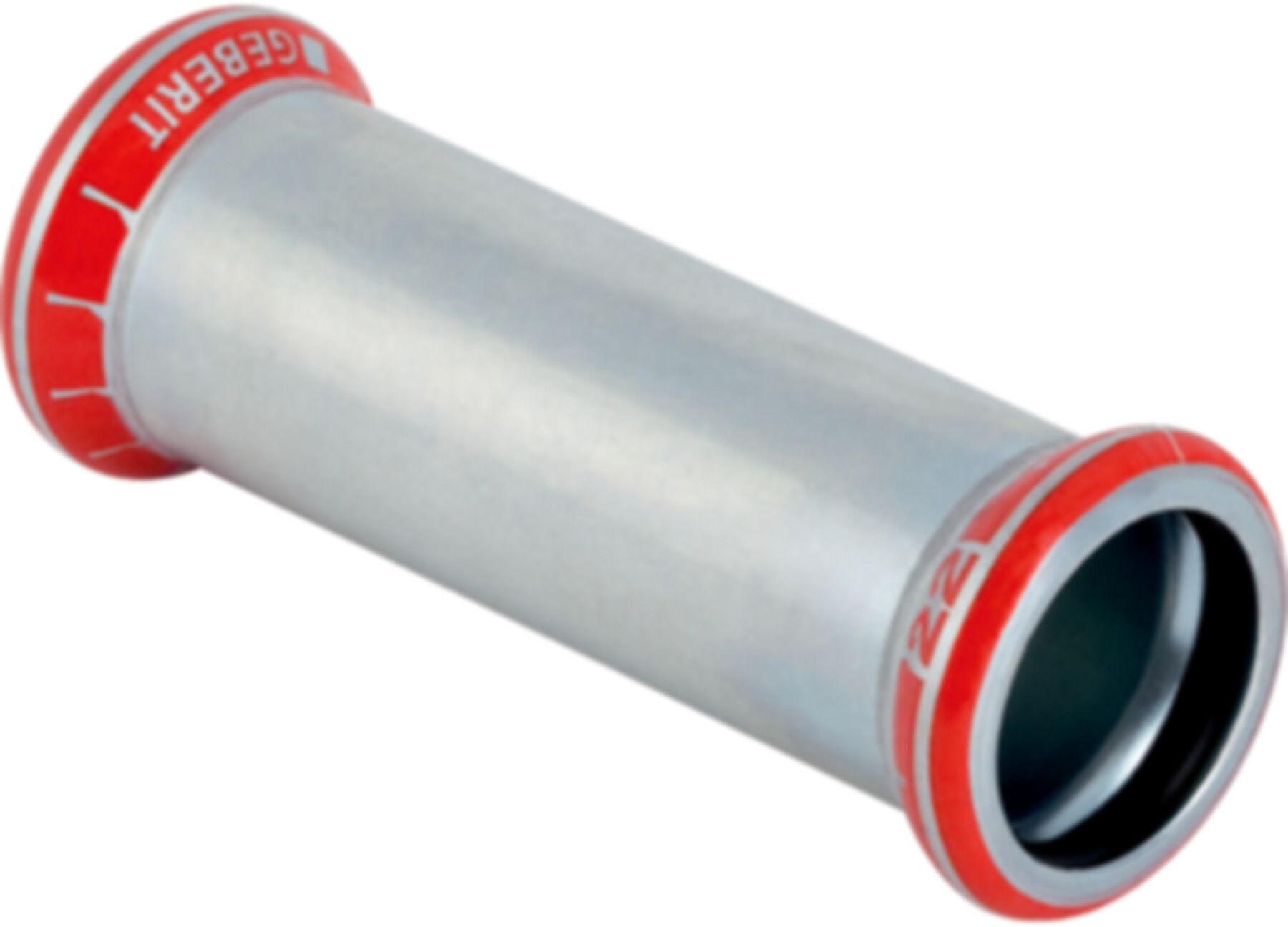 Mapress C-Stahl Langmuffe