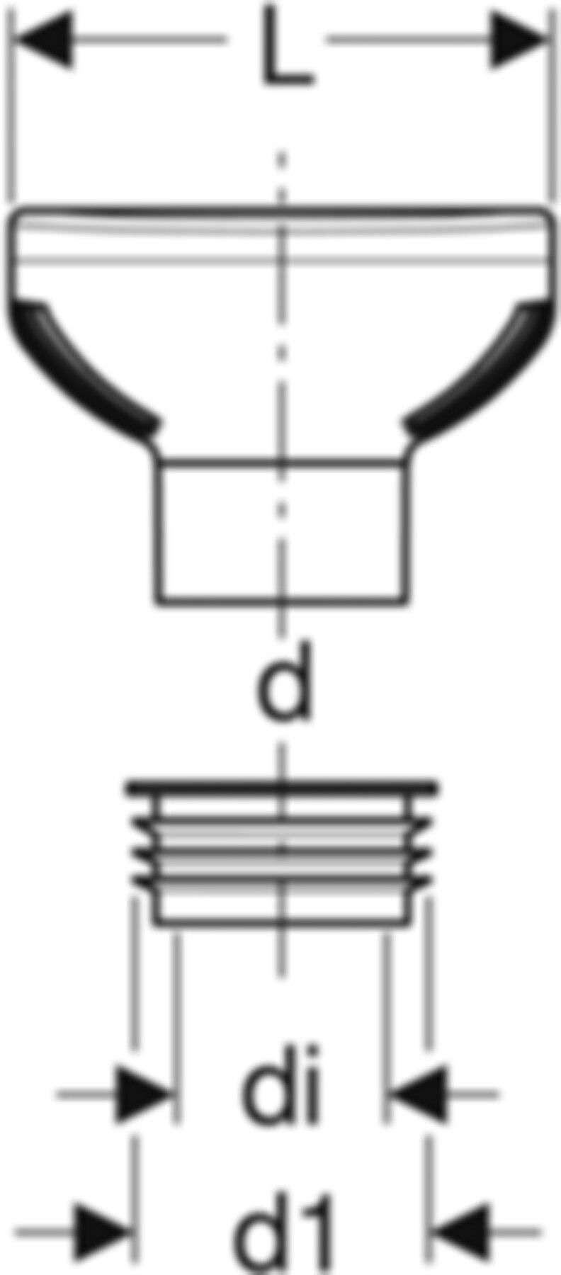 Geberit PE Rohrbelüftungsventil GRB90
