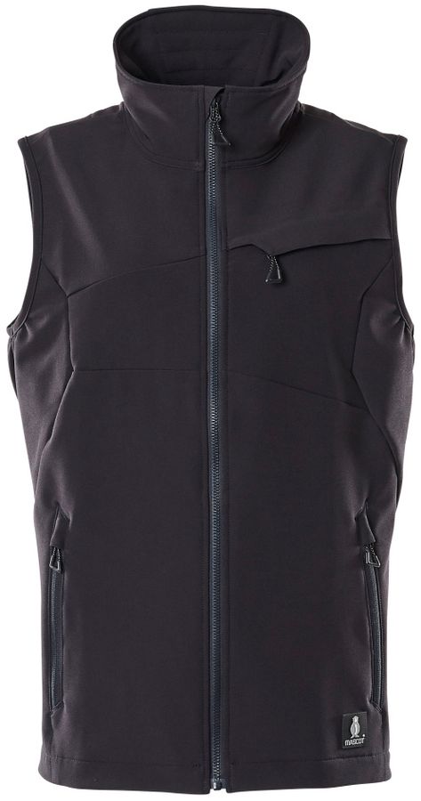 Weste Stretch - geringes Gewicht - 88% PES / 12% EOL, 275 g/m²