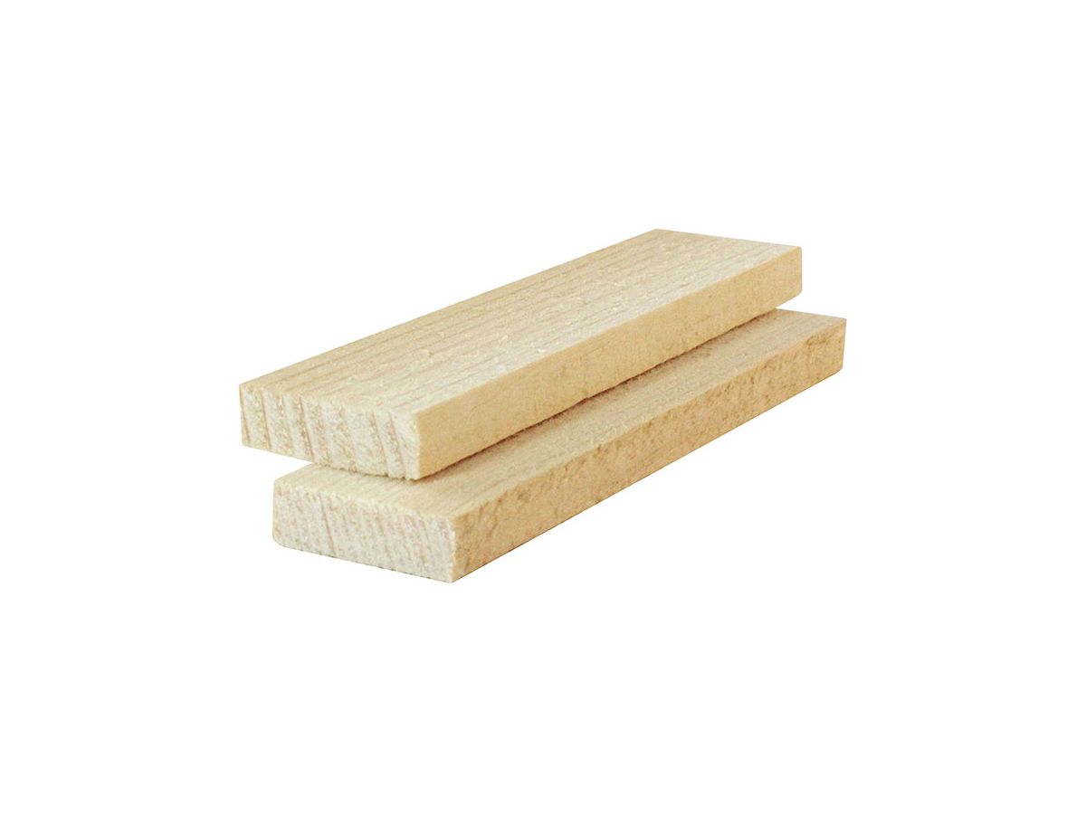 Gipslatte Holz 24 / 8 mm - Länge: 200 cm, 75 Stk. / Bund