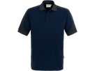 Poloshirt Contrast Perf. M tinte/anth. - 50% Baumwolle, 50% Polyester