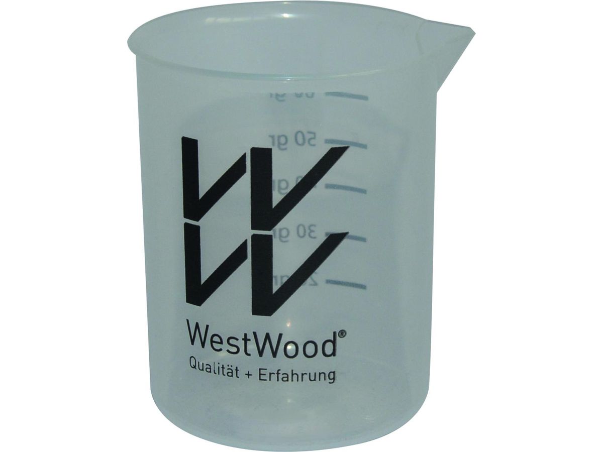 WestWood Messbecher - zum Dosieren von Katalysator
