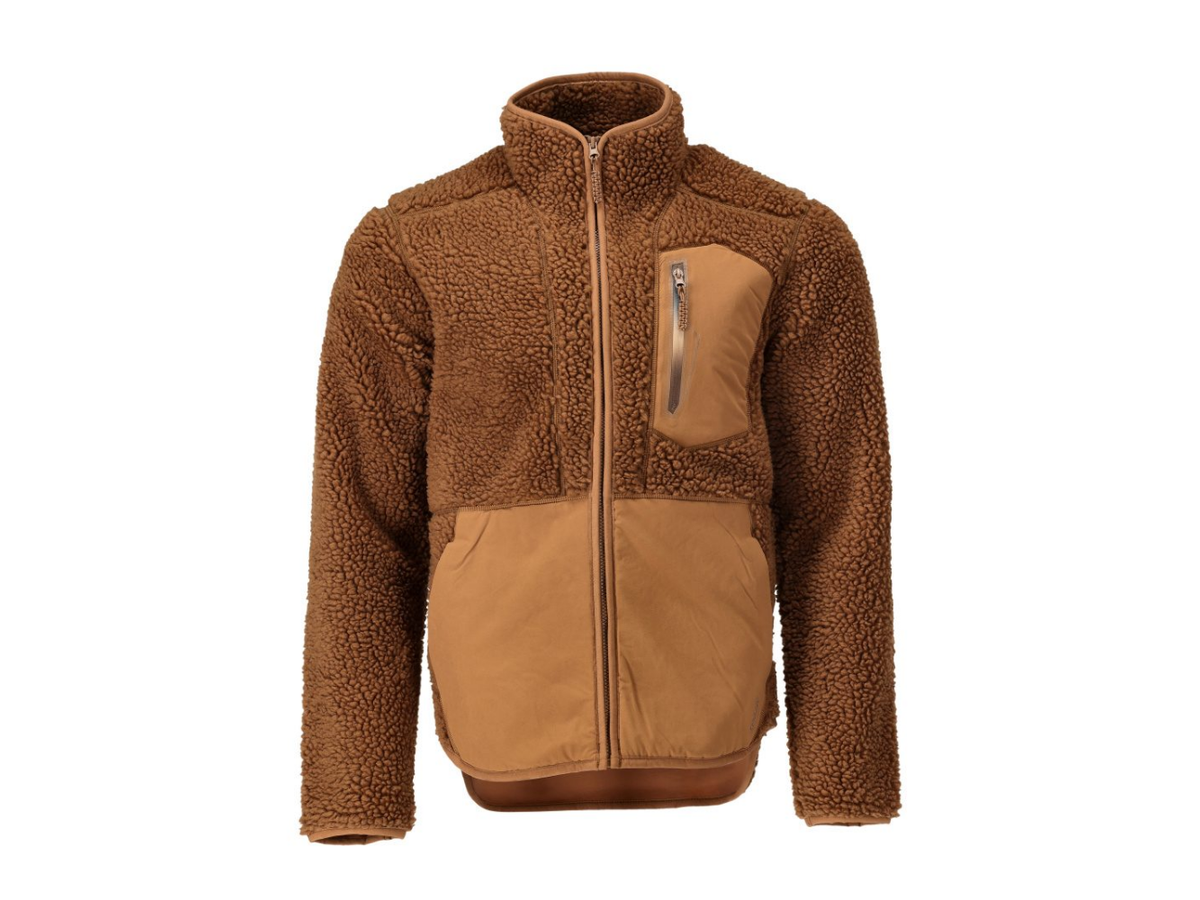 Faserpelz Jacke mit Reissverschluss - 80% Rec. Polyester, 20% Polyester