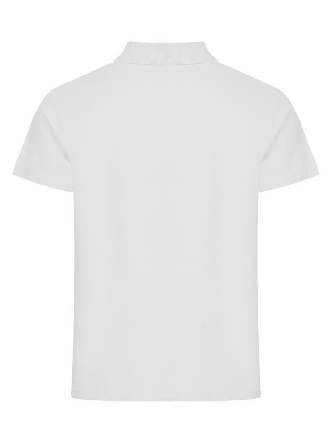 CLIQUE Basic Herren Polo-Shirt, Gr. 2XL - weiss, 100% Baumwolle, 190 g/m2