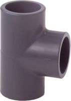 T 90° egal PVC-U metrisch