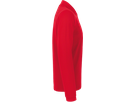 Longsleeve-Poloshirt Classic Gr. M, rot - 100% Baumwolle, 220 g/m²