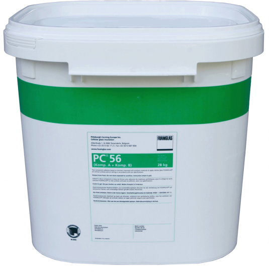 Foamglas Kleber PC 56, 2-komp. - Bitumenkaltkleber, Gebinde à 28 kg