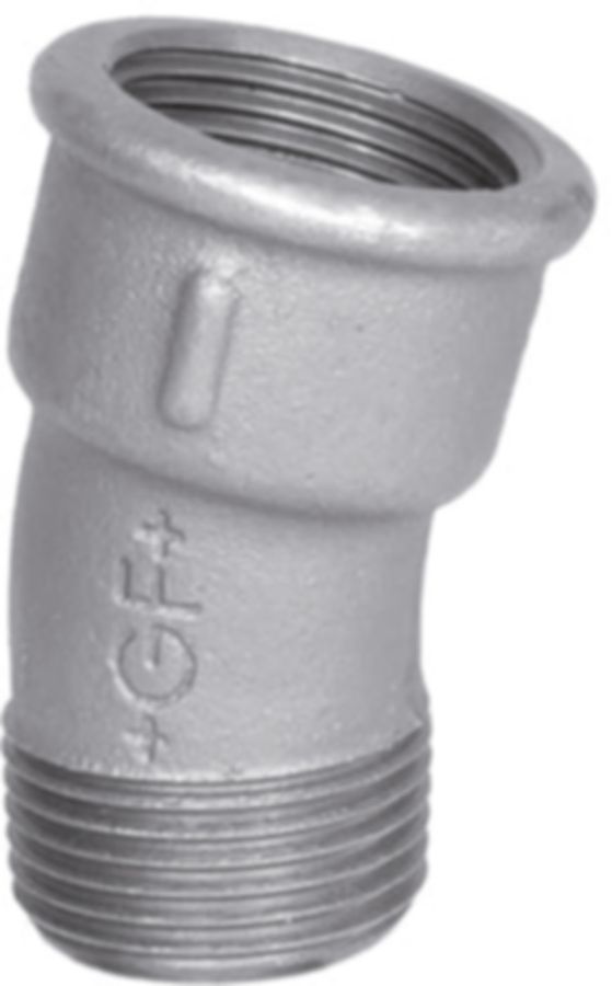 Bogen +GF+  53 verzinkt