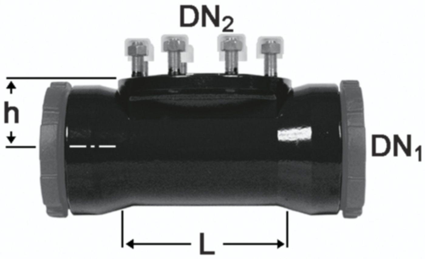 Schraubmuffen-T Universal - Fig. 2354