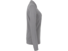 Damen-Longsleeve-Polosh. Perf. 5XL titan - 50% Baumwolle, 50% Polyester, 220 g/m²